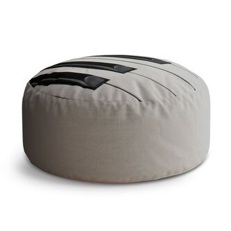 Taburet Circle Klávesy piana: 38x48 cm