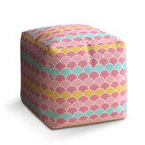 Taburet Cube Barevné šupiny: 40x40x40 cm