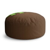 Taburet Circle Green Blocks 2: 38x48 cm
