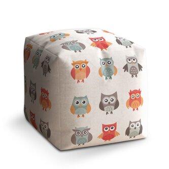 Taburet Cube Sovy 2: 40x40x40 cm