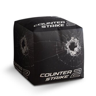 Taburet Cube Counter Strike 2 Průstřel: 40x40x40 cm Taburet Cube Counter Strike 2 Průstřel: 40x40x40 cm
