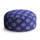 Taburet Circle Bílá kormidla: 38x48 cm