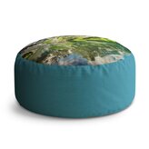 Taburet Circle Odraz hor na jezeře: 38x48 cm