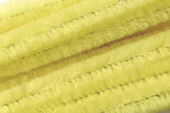 Žinilkový drát 50cm x 8mm, v sáčku 10ks žlutý