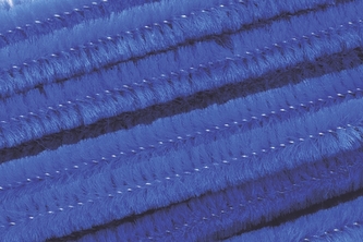 Žinilkový drát 50cm x 8mm, v sáčku 10ks modrý