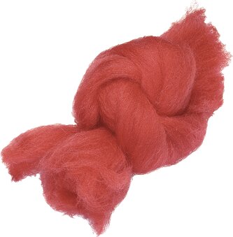 Ovčí vlna určená k filcování, mokrému či suchému plstění.