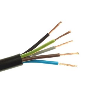 Silový vodič H05RR-F 5G 4 (CGSG) (5x4)  --METRÁŽ--