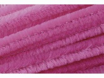 Žinilkový drát 50cm x 8mm, v sáčku 10ks pink