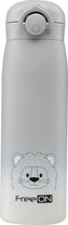 FreeON Termoska nerezová 480 ml - šedá