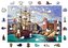 WOODEN CITY Dřevěné puzzle Staré lodě v přístavu 2v1, 505 dílků EKO