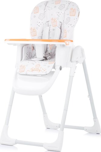 CHIPOLINO Jídelní židlička Sweety Tangerine