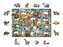 WOODEN CITY Dřevěné puzzle Zvířecí pohlednice 2v1, 200 dílků EKO