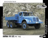 RETRO-AUTA Puzzle TRUCK č.14 Tatra 111 S2 (1942-1962) 40 dílků