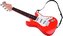 Detská elektrická gitara - červená