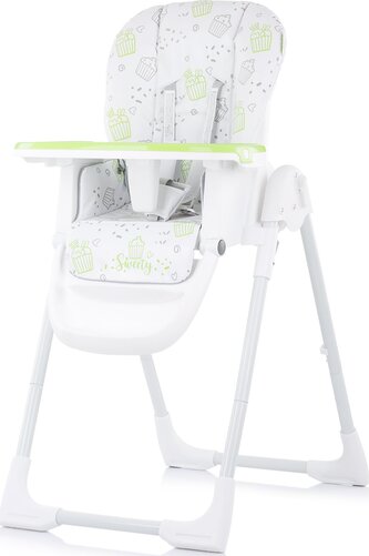 CHIPOLINO Jídelní židlička Sweety Lime CHIPOLINO Jídelní židlička Sweety Lime