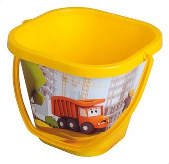 DINO Kbelík na písek Tatra žlutý