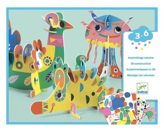 DJECO 3D zvířátka