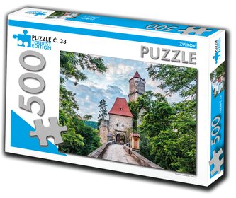 TOURIST EDITION Puzzle Zvíkov 500 dílků (č.33)