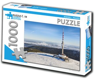 TOURIST EDITION Puzzle Jeseníky, Praděd 1000 dílků (č.58)