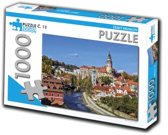 TOURIST EDITION Puzzle Český Krumlov 1000 dílků (č.12)