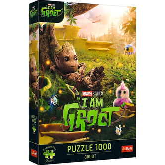 TREFL Puzzle Premium Plus Marvel: Já jsem Groot 1000 dílků