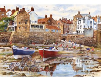 GIBSONS Puzzle Robin Hood's Bay, North Yorkshire 1000 dílků