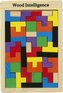 KIK Dřevěná mozaika Tetris
