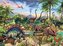 COBBLE HILL Rodinné puzzle Prehistorická party 350 dílků