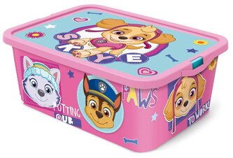 BOX ÚLOŽNÝ S VÍKEM PAW PATROL 13L, PLAST