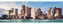 MASTERPIECES Panoramatické puzzle Boston, Massachusetts 1000 dílků