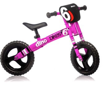 DINO BIKES Odrážedlo 150R růžové 15"
