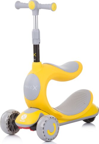 CHIPOLINO Odrážedlo Space X 2v1 Yellow