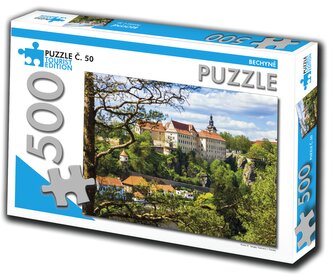 TOURIST EDITION Puzzle Bechyně 500 dílků (č.50)