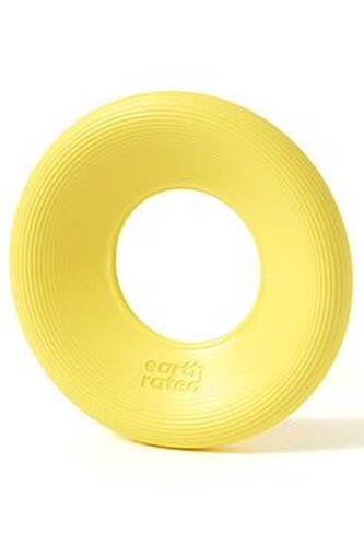 Hračka pes aportovací disk guma ER žlutá Small