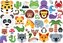 EUROGRAPHICS Puzzle Emoji zvířátka 100 dílků