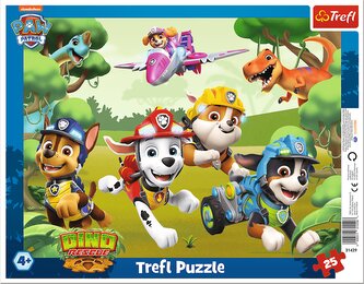 TREFL Puzzle Tlapková patrola: Úžasné psí triky 25 dílků