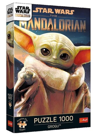 TREFL Puzzle Premium Plus Star Wars: Mandalorian - Grogu 1000 dílků