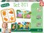EDUCA Baby puzzle set Barvy, posloupnost a protiklady 3v1