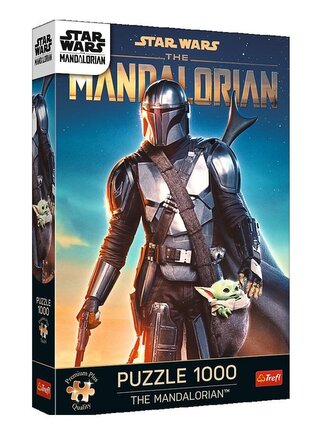 TREFL Puzzle Premium Plus Star Wars: Mandalorian 1000 dílků