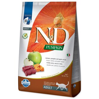 Krmivo N&D Cat Pumpkin Venison & Apple 5kg