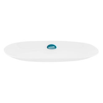 Talíř opál 23x16cm bílý