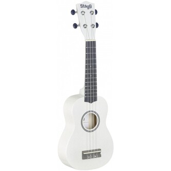 Stagg US WHITE, sopránové ukulele, biele