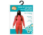 Strój gra w kolory czerwony rozm. 38cm