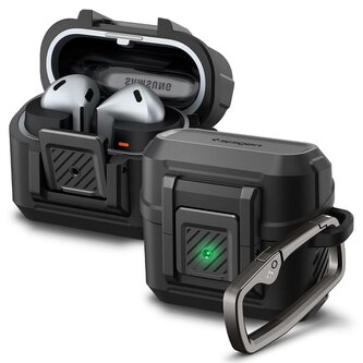 Spigen Lock Fit , matte black - Samsung Galaxy Buds 3 Pro/3