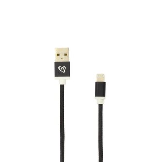 SBOX kabel iPhone/8pin, 1,5m, blistr, černá SBOX kabel iPhone/8pin, 1,5m, blistr, černá