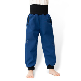 Rostoucí softshellové kalhoty Sport Sapphire blue; Barva: modrá; Velikost: 110