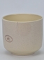 Keramický květináč Bari 13 cm krém efekt II. jakost