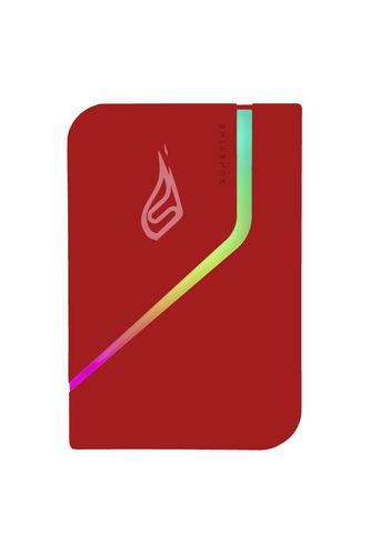 SUREFIRE PyroDrive Gaming SSD USB 3.2 Gen 1 1TB červený