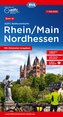 ADFC-Radtourenkarte 16 Rhein/Main Nordhessen 1:150.000, reiß- und wetterfest, E-Bike geeignet, GPS-Tracks Download, mit Kilomete