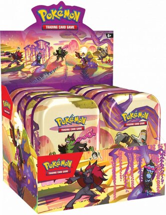 Pokémon TCG Shrouded Fable Mini Tin Display Box